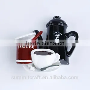 Creative Coffee Machine Custom Resin 3d Fridge Magnet Refrigerator thumbnail-6