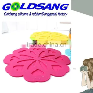 Colorful Silicone Coffer Cup Mat Table Mat Can Print Logo thumbnail-3