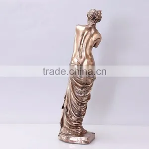 Custom Antique Resin Venus Bronze Sculpture thumbnail-4
