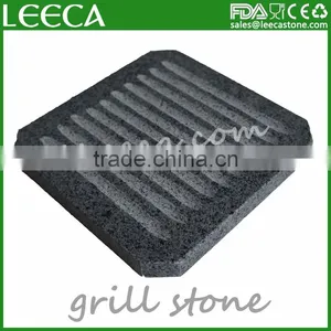 Hot Basalt Stone Cooking for Restaurant, Stone Cooking, Wholesale Lava Cooking Stone Pan thumbnail-3