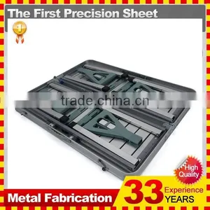 METAL FOLDING IRON TABLE AND CHAIRS WITH ALUMINUM LEGS thumbnail-5