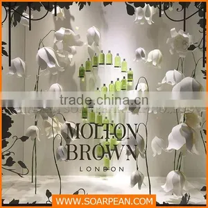 Paper Flower Display Props for Perfume Store Window Display thumbnail-1