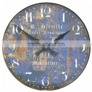 Blue Large Montpellier Cheesemaker's Wall Clock thumbnail-1