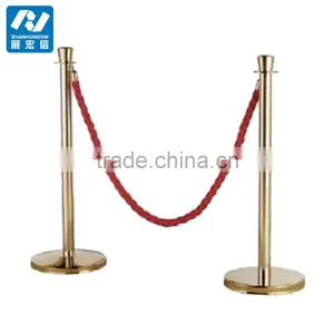 Red Carpet Rope Barrier With Red Rope thumbnail-4
