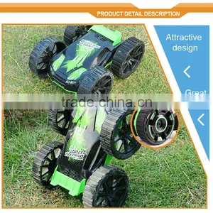5588-603 4 Channels 360 Degrees Flip Remote Control Stunt Car Toy thumbnail-3