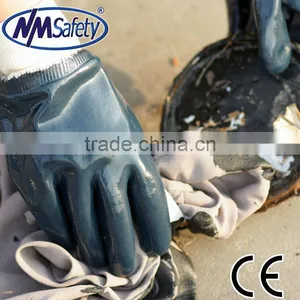 NMSAFETY Winter Protective Anti Oil and Water Industrial Nitrile Gloves thumbnail-1