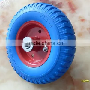 Falt Free Tire pu Wheel 2.50-4 thumbnail-1