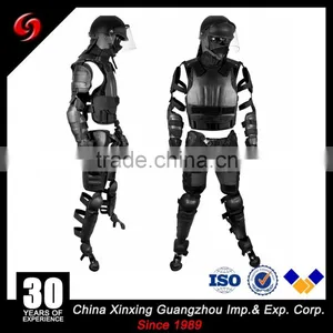 Riot Body Protector Padded Body Suit Full Body Armor Suit With Blue Riot Helmet thumbnail-4