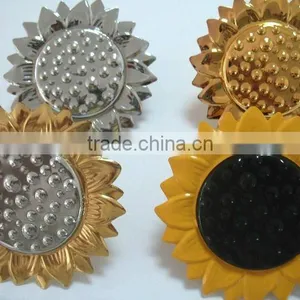 2015 New Design Sun Flower Metal Curtain Clip thumbnail-1