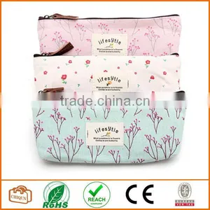 Flower Floral Pencil Pen Case Cosmetic Makeup Bag thumbnail-1