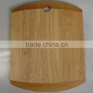Rubber Wood Cheese Board in Good Finish. Small Size. thumbnail-1