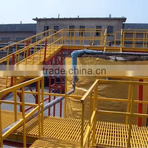FRP GRP FIberglass Pultrusion Gratings Grids for Platform thumbnail-5