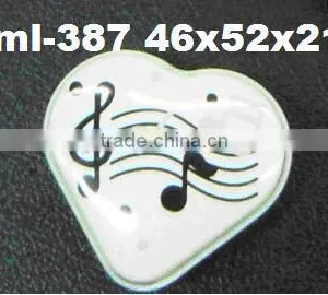 Heart Shape Metal Tins Small Lip Balm Tin Small Storage Box Cute Tins thumbnail-2