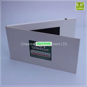 Best Sellling! 5'' A5 Inch Card Video 2gb,electronic Card,custom Video Greeting Card thumbnail-1