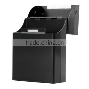 Black Aluminum Cigarette Carton Box Cigar Metal Cigarette Box Holder Tobacco Storage Case Gift thumbnail-1