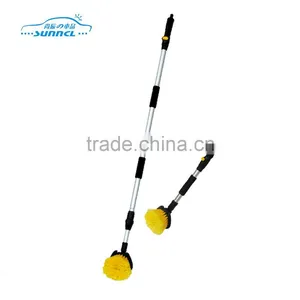 Multi Useful Telescopic Handle Car Cleaning Rotary Brush thumbnail-1
