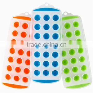 Wholesale Silicone Ice Mould Plastic 21 Pcs Ice Cube Try on Sale thumbnail-2