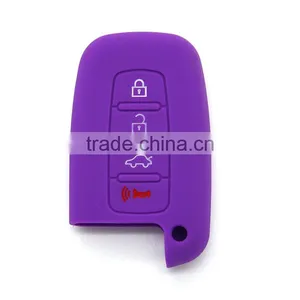 Factory Price High Quality Silicone Car Remote Control Key Cover for Hyundai thumbnail-3