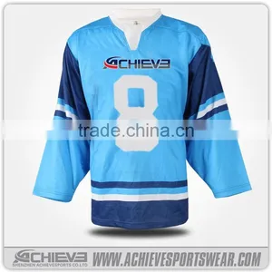 Customize Sublimated Ice Hockey Jersey With Team Design, Logo and Colors thumbnail-1