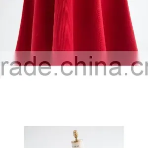2017 Merry Christmas Sexy One Piece Girls Party Dresses Faux Fur Bust Christmas Costume HSD5490 thumbnail-5