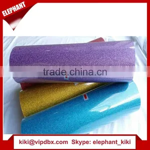 Glitter/PU Heat Transfer Vinyl Sheets Cut for Clothing thumbnail-3