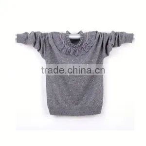 Girls High Collar Pullover Turtleneck Pullovers thumbnail-1