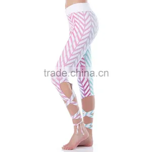 2017 New Fashion Women Sport Legging Sexy Yoga Print Wholesale thumbnail-3