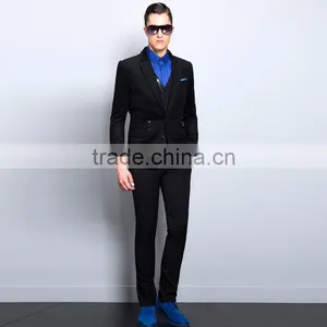 Bespoke Stylish Men Pants Suits Slim Fit Blazer thumbnail-3