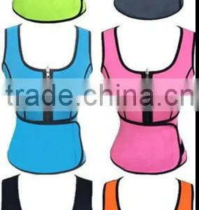 Walson Adjustable Slimming Neoprene Sauna Tank Top Vest Trainer Waist Belt Shaper Plus thumbnail-2
