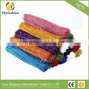 2017 Fashion Pipe Cleaner Glitter DIY Craft Chenille Wire thumbnail-3