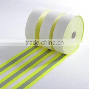 Best Quality Flame Retardent Reflective Warning Tape Silver Yellow Orange thumbnail-1