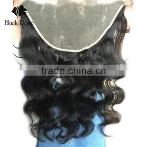 100% Brazilian Human Hair Lace Frontal 13*6, 100 Human Hair Virgin Hair Lace Frontal thumbnail-1