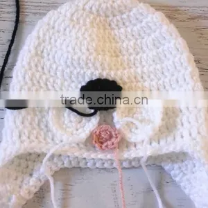 Hand Kitting Diy Crochet Dalmatian Dog Hat Kits thumbnail-4