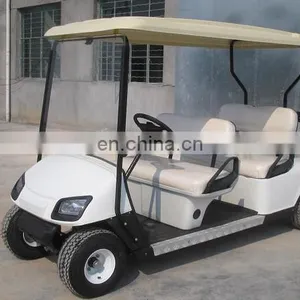 Four Seat Electric Golf Cart Hot Sales With CE Amercian Brand Controller thumbnail-1