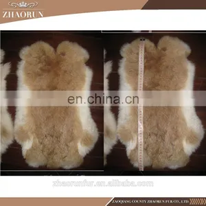Factory Price Natural Rabbit Fur Skin Pelt for Garment thumbnail-2