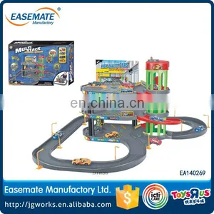 Kids Plastic Parking Lot Assembling Toys thumbnail-1