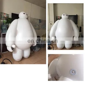 HI Outdoor 8m High Inflable Baymax Cartoon Model, Custom Inflatable Movie Character Balloon thumbnail-1