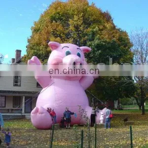 Inflatable Cartoon Pig thumbnail-1