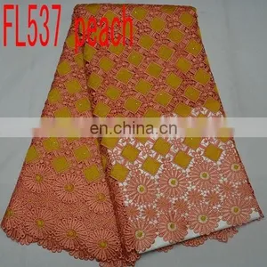 Sales Well Soft Cord Lace Fabric(FL537)high Quality/best Price/prompt Delivery/in Stock thumbnail-4