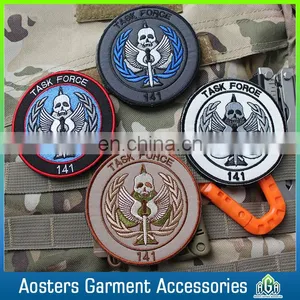 Custom Design 3d Cartoon Sew on Embroidery Badges thumbnail-2