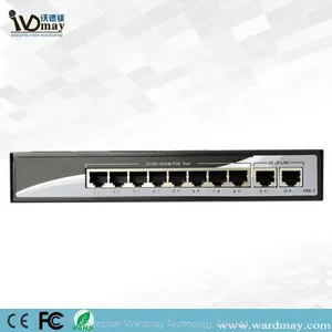 8chs Double 1000Mbps Uplink Portpoe Switch thumbnail-1
