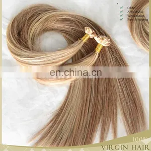 TOP Quality Wholesale Indian Virgin Remy Hair Remy u Tip Keratin Human Hair Extension thumbnail-2