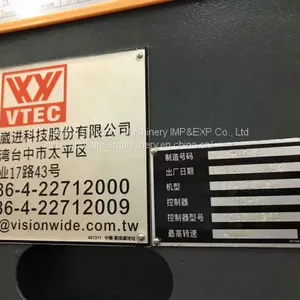 Imported Taiwan VTEC SF-3120 Pentahedron Gantry Machine Center thumbnail-3