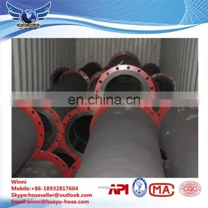 Rubber Water Suction Hose Rubber Hose Flexible Hose With Flange End thumbnail-2