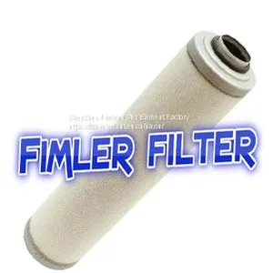 Replacement Busch Vacuum Pump Exhaust Filter Elements 0532000224, 0532000083 thumbnail-1