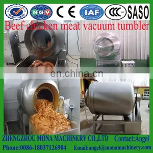 Meat Processing Rotary Meat Vacuum Tumbler Tumbling Meat Salting Machine Price thumbnail-6