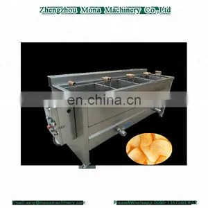 Fried Potato Chip Maker Stainless Steel Material Frozen Potato Chips Semi-automatic Machine thumbnail-1