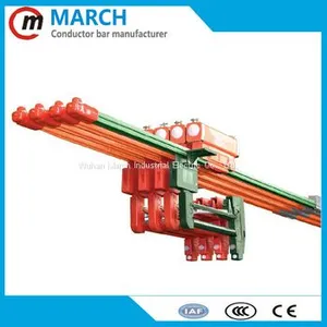 160a 200a 320a 400a Aluminum Single Conductor Busbar With Current Collector CE CCC ISO Certifictaion thumbnail-5