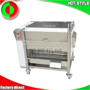 New Brush Potatoes Ginger Yam Taro Cleaning and Peeling Machine With Cover thumbnail-4