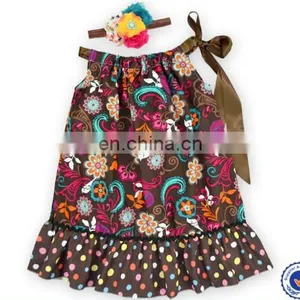 Top Selling Fashion Baby Pillow Case Dresses for Infant Girls Children's Clothing Dresses thumbnail-1
